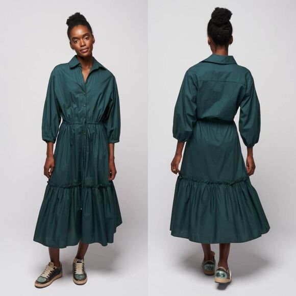 cara cara hutton dress - green gables XL $495 - Picture 1 of 13